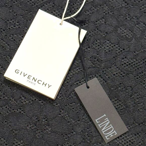 NWT Givenchy Sweater - Black Paisley Textured Print - Size 10 - Thick & Cozy - Picture 10 of 13